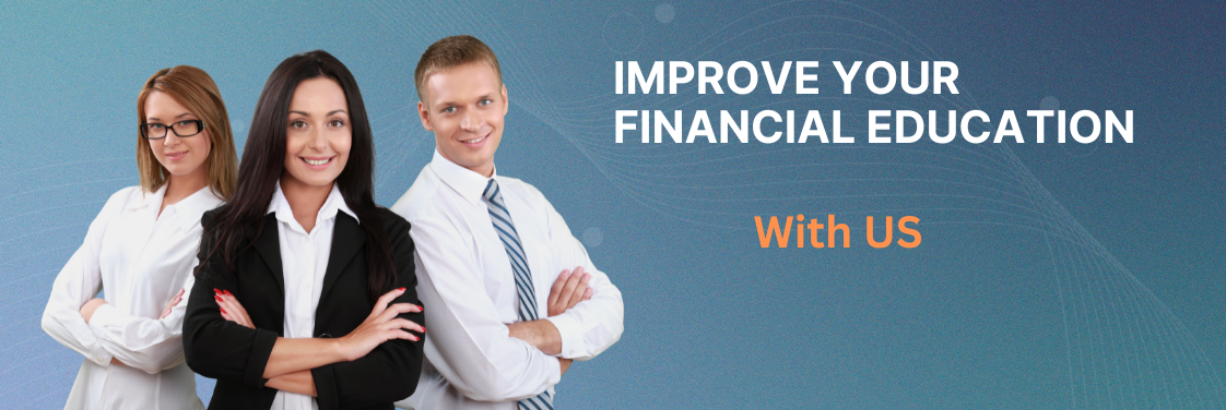 About us page, get financial education with us